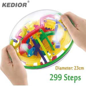 100 Stappen 3D Magic Intellect Doolhof Bal Voor Kinderen Balans Logic Vermogen Puzzel Spel Speelgoed Educatief Training Tools