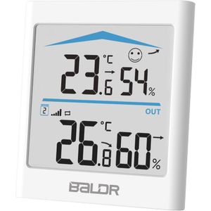 Baldr Thuis Draadloze Indoor Outdoor Thermometer Elektronische Thermometer Temperatuurmeter
