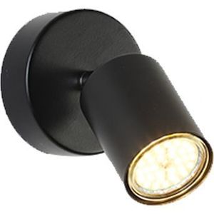 Multi-Head Roterende Black Spotlight Lampen GU10 Metalen Wandlamp Slaapkamer Woonkamer Lamp Veranda Leeslampjes Decoratie