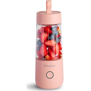 350Ml Draagbare Juicer Elektrische Usb Oplaadbare Smoothie Blender Machine Mixer Mini Sap Maker Fast Food Processor Mobiele Mixer