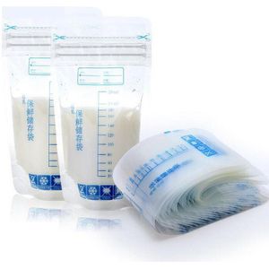 Moedermelk opbergtas 30 stuks/zak Babyvoeding Opslag 250ml Wegwerp Praktisch en handig moedermelk Diepvrieszakjes