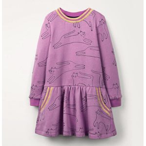 Little Maven Meisjes Jurk Herfst Dier Katten Little Peuter Prinses Jurken Vestido Kinderen Lange Mouwen Jurken Baby Jurk