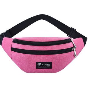 Mode Oxford Doek Heuptas Mannen En Vrouwen Universele Fanny Pack Sport Reizen Outdoor Effen Kleur Borst Zak