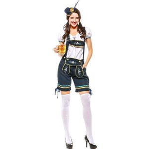 Party Beierse Oktoberfest Kostuum Mannen Duits Bier Wench Kostuums Vrouwen Fantasia Bier Ober Cosplay Outfit Voor Paar