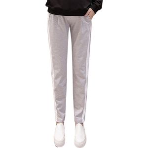 Herfst Moederschap Sport Broek Elastische Taille Buik Casual Losse Broek Kleding Voor Zwangere Vrouwen Zwangerschap Joggingbroek