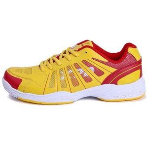 Mannen Lichtgewicht Badminton Schoenen Training Ademende Anti-Gladde Sneakers Lace-Up Sport Schoenen Voor Wandelen Jogging D0530