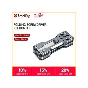 Smallrig Vouwen Schroevendraaier Kit Hunter Met Schroevendraaiers Allen Sleutels Schroevendraaier En Torx T25 Driver Gereedschap-2495