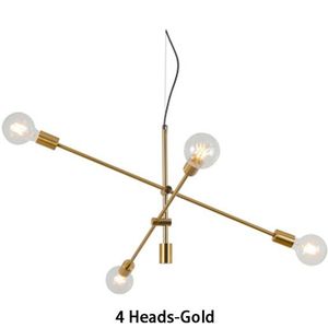 Nordic Moderne Hanglamp Opknoping licht E27 LED Woonkamer hanglamp Zwarte Goud Lamp industriële Licht Woondecoratie Lamp