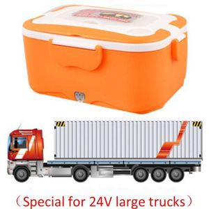 24 v Truck Elektrische Lunchbox 12 v Auto Verwarming Lunchbox Plug-In Isolatie Rijstkoker 1.5L elektronische Lunchbox