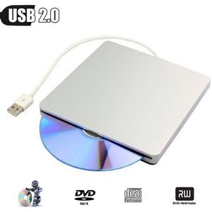 Voor Laptop PC XiaoMi HuaWei Jumper Denker Dell 8X DVD USB 2.0 Super Drive DVD-ROM Reader Player Reader 24X CD-RW writer