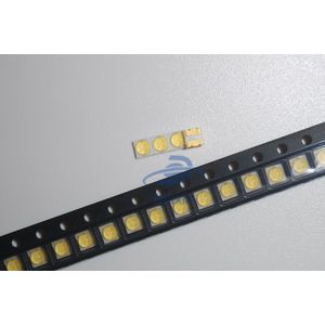 500 pcs Voor SHARP LED TV Toepassing LED Backlight LCD Backlight voor TV High Power LED 0.8W 6V 2828 Licht Kralen Koel wit