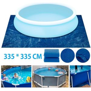 Grondzeil Zwembad Floor Protector Mat, Grond Mat 274X274 Cm