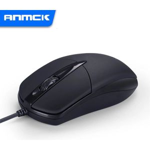Anmck Mini Usb Bedrade Muis Voor Computer Laptops Draagbare Business Home Office Gaming Muis Usb 1200Dpi Optische Muizen