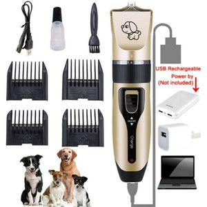 Oplaadbare Low-Noise Kat Hair Trimmer Elektrische Huisdier Tondeuse Remover Cutter Grooming Huisdieren Hair Cut Een