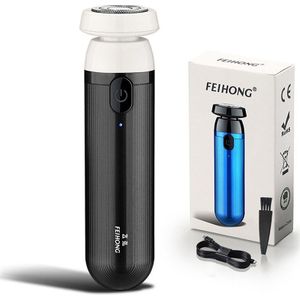 Draagbare Mini Elektrische Scheerapparaat Wasbare Baard Trimmer Mannen Scheerapparaat Scheerapparaat Usb Reizen Opladen Mannen Gezicht Lichaam Scheerapparaten Scheermes