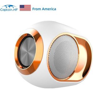 Captain HF Draagbare Draadloze Bluetooth Speaker 5W TWS Tf-kaart Bass Radio Bluetooth Speaker Speeltijd 5H Sub woofer mini Speaker