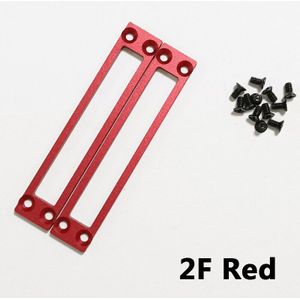 2Bays 2.5 Inch Solid State Harde Schijf Ssd Aluminium Legering Beugel Itx Computer Case Ingebouwde Beugel