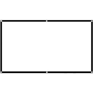 Projector Sn 100 Inch Opvouwbare Naadloze Sn Draagbare Outdoor Mobiele Movie Sn