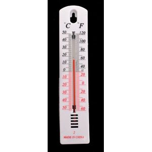 Plastic White Wall Hung Hangen Thermometer Outdoor Tuin Huis Garage Indoor House Office Kamer Outdoor Indoor