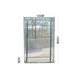 Tomaat Kas Cover Outdoor Tuin Plant Grow Green House Corrosiebestendig Waterdicht 100*50*150 Cm