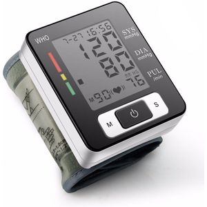 Higt Pols Bloeddrukmeter Gezondheid Monitoring Maatregel Bloeddruk Apparaat Digitale Tonometer