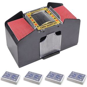 Elektrische Automatische Kaartspel Poker Shuffle Machine Bordspel Speelkaarten Party Entertainment En Kaartenschudmachine Essentials