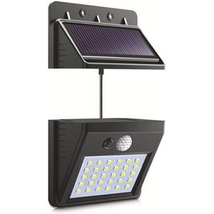 Scheidbare Zonnepaneel Outdoor Led Wandlamp Motion Sensor/Nacht Sensor Solar Licht Voor Tuin Nachtlampje