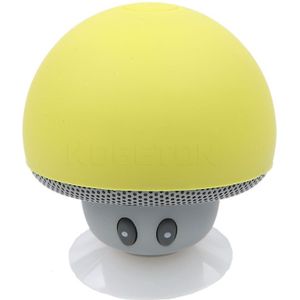 Erilles Draadloze Bluetooth Mini Speaker Mushroom Waterdicht Zuig Handenvrij Houder Muziekspeler Voor Iphone Android