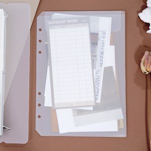 Coloffice A5 A6 6 Gaten Eenvoudige Sticker Losbladige Opbergtas Diverse Stickers Opslag Boek Sticker Tape Handbook Briefpapier
