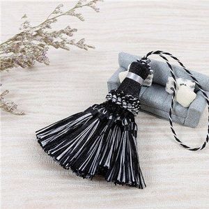 XWL 1 stks Gordijn Kleine Cord Tassel Fringe Gordijn Accessoires DIY Sofa Tafelkleed Volant Decoratieve Sleutel Kwastje Tie Voor Naaien