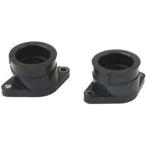 2Pcs Carburateur Inlaatspruitstuk Boot Joint Adapter Interface 5Y1-13586-01 Voor Yamaha XT550 1982-1983