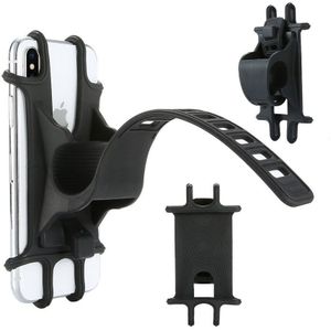 Siliconen Stabilizer Universele Houder Base Mount Verstelbare Pull Knop Anti-Shock Houder Voor Gsm Smartphone