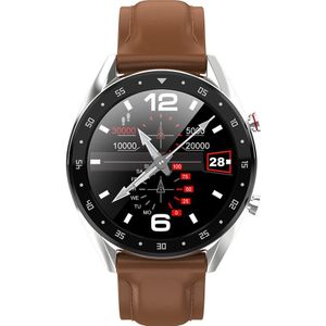 Ppg + Ecg Slimme Horloge Mannen Volledige Ronde Touch Screen Bluetooth Call Ip68 Waterdicht Riem Vervangbare Smartwatch