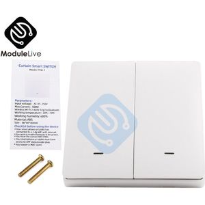 433Mhz Remote + Smart Switch Wifi Drukknop Muur Lichtschakelaar Eu Ac 90V 250V Wifi Draadloze controle Alexa Google Home Compatibel