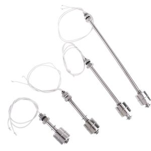 Rvs Vlotterschakelaar Tank Liquid Water Niveau Sensor Dubbele Bal Float 449C