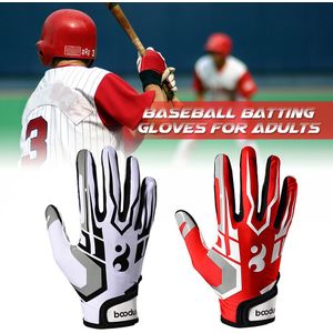 Batting Handschoenen Unisex Baseball Softbal Batting Handschoenen Anti-Slip Batting Handschoenen Voor Volwassenen Baseball Accessoires