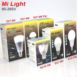 Originele Mi Licht Dimbare 110V/220V Cw/Ww Rgbw Rgbww E27 E14 GU10 4W 5W 6W 8W 9W Slimme Led Lamp Lamp Verlichting