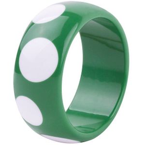 Guanlong Mode Mooie Spot Hars Ambachtelijke Ronde Bangle Armbanden Pulseiras Voor Vrouwen Jaar Sieraden