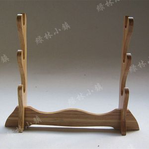 houten zwaard stand Madera Real Samurai Katana Espada Wakizashi tanto Houder para Dispaly massief houten frame 1, 2, 3 lagen