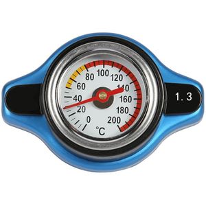 Universele Auto Temperatuurmeter Radiator Cap Met Utility Veilig Thermostatische Radiator Cap Tank Cover