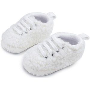 Winter Baby Jongens Meisjes Anti-Slip Effen Kleur Wandelschoenen Peuter Pluche Zachte Zolen Sneakers Kinderen Casual Sneakers