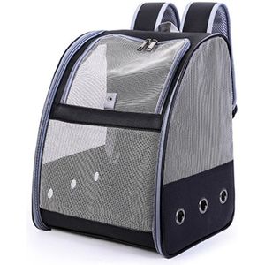 Zwart Papegaai Rugzak Carry Kooi Kat En Hond Outdoor Reizen Ademend Carrier Vogel Transport Bag Vogel Benodigdheden