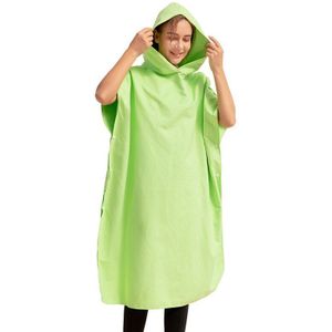 Microfiber Snel Droog Wetsuit Veranderende Gewaad Poncho Handdoek Met Kap Voor Zwemmen, Strand, Lichtgewicht, Beach Surf Poncho