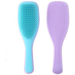 Magic Kam Anti-Statische Massage Haar Borstel Geen Tangle Ontwarren Douche Tt Kammen Voor Salon Kapper Styling Tools Kappers