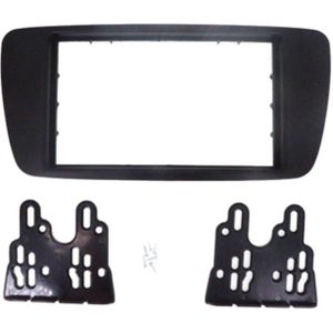 2 Din Radio Fascia Cd Gps Dvd Stereo Cd Panel Dash Mount Installatie Trim Kit Frame Voor Seat Ibiza +