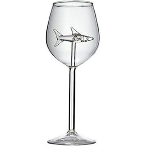 Glas Rode Wijn Cup Set Shark Cup Huishoudelijke Loodvrij Kristallen Beker Beker Champagne Beker Wijn Met Pens cup