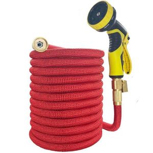 Tuin Watering Hose Telescopische Magic Slang Elastische Rubber Hoge Druk Wasstraat Tuinslang Gazon Irrigatie Spuit Voor De Garde