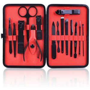Nunify Zwart Manicure Nagelknipper Pedicure Set Nail Cut Set Nail Cutters Voor Dikke Nagels Nail Cutter Tool Tip knipper
