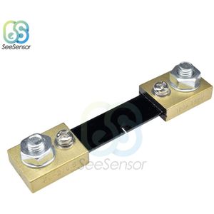 Externe Shunt FL-2 200A 100A 75mV Huidige Meter Shunt Weerstand Voor Digitale Ampèremeter Amp Meter