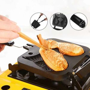 Japanse Vis-Vormige Bakvormen Brood Pan Maker 2 Cast Thuis Taart Tools